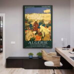 affiche vintage algérie