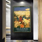 affiche vintage algérie
