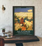 affiche vintage algérie