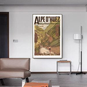 affiche alpe d'huez