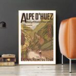 affiche alpe d'huez
