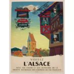 vintage alsace poster