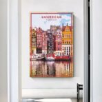 affiche vintage amsterdam