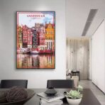 affiche vintage amsterdam