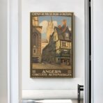 affiche vintage angers