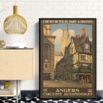 affiche vintage angers