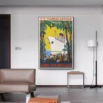 affiche vintage antilles
