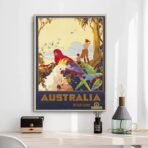 affiche vintage australie