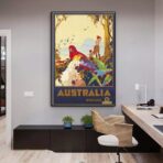 affiche vintage australie