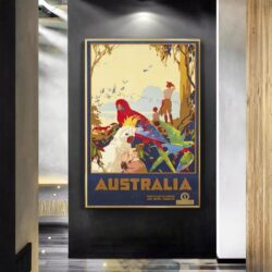 affiche vintage australie