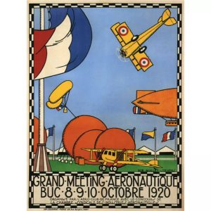 affiche vintage aviation