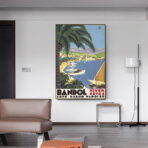 affiche vintage bandol