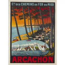 Vintage Poster <br> Arcachon Bay