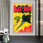 affiche vintage batman