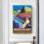 affiche vintage Besançon