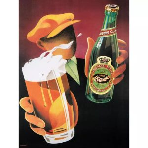 affiche vintage boisson