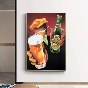 affiche vintage boisson