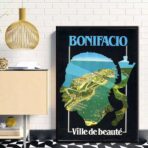 affiche vintage bonifacio