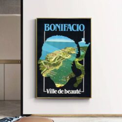 affiche vintage bonifacio
