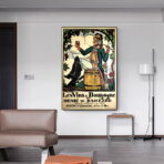 affiche vintage bourgogne