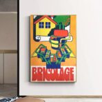 affiche vintage bricolage