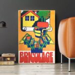 affiche vintage bricolage