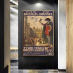 affiche vintage Bruxelles