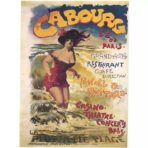 affiche vintage cabourg
