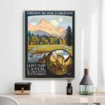 affiche vintage cantal