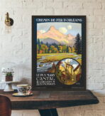 affiche vintage cantal