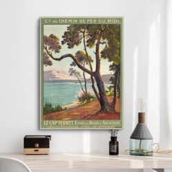 affiche vintage cap ferret