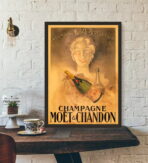 affiche vintage champagne