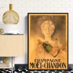 affiche vintage champagne