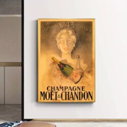 affiche vintage champagne