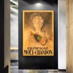 affiche vintage champagne