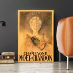 affiche vintage champagne