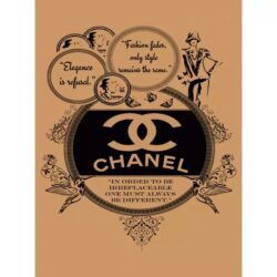 affiche vintage chanel