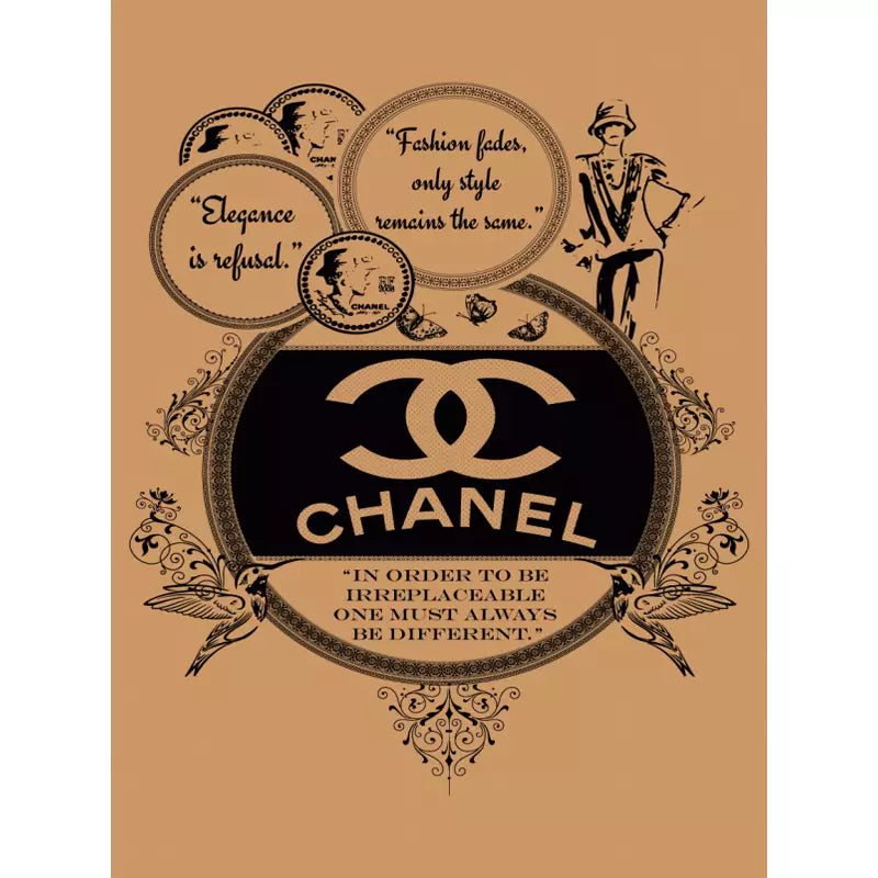 vintage chanel poster 1 vintage chanel poster 1