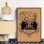 affiche vintage chanel