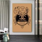 affiche vintage chanel