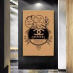 affiche vintage chanel