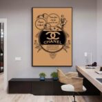affiche vintage chanel