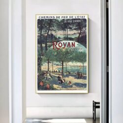 affiche vintage charente maritime