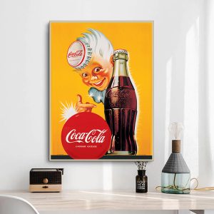 affiche vintage coca cola