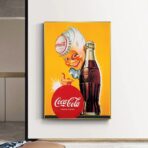 affiche vintage coca cola