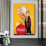 affiche vintage coca cola
