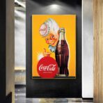 affiche vintage coca cola