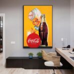 affiche vintage coca cola