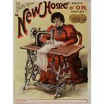 affiche vintage couture