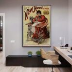 affiche vintage couture